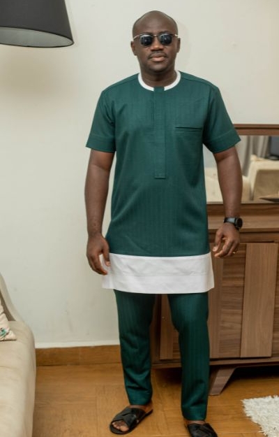 Royal Deep Teal Green Kaftan