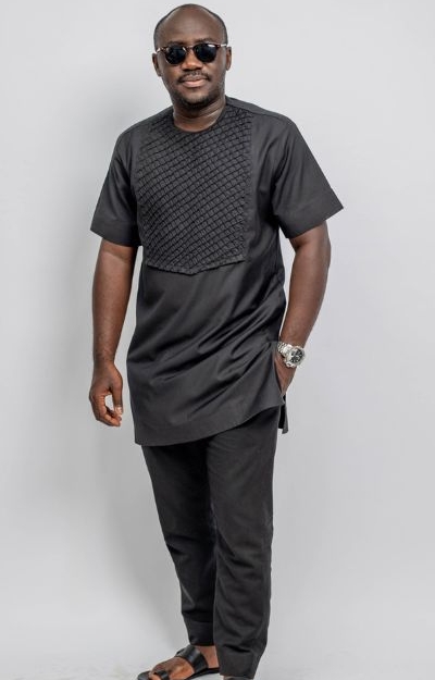 Stylish Black Kaftan