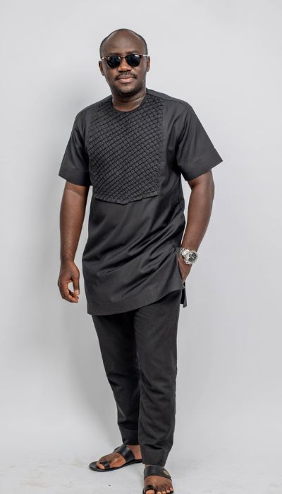 Stylish Black Kaftan
